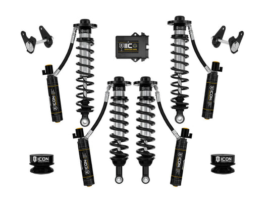 ICON Stage 4 Lowering Suspension System (0-2" F / 0-4" R Drop) - Ford F-150 Lightning (2022-2025)