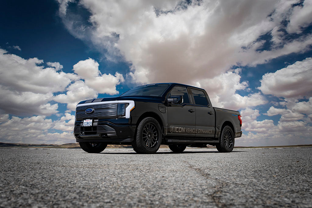 ICON Stage 4 Lowering Suspension System (0-2" F / 0-4" R Drop) - Ford F-150 Lightning (2022-2025)